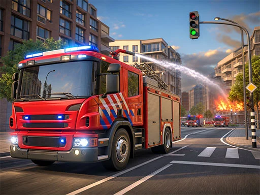Fire Truck Rescue simulator - 789BET